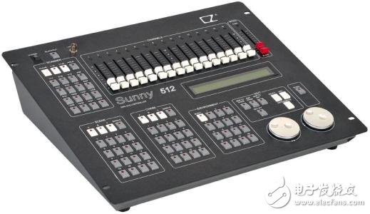 What is the dmx512 console _dmx512 console button description