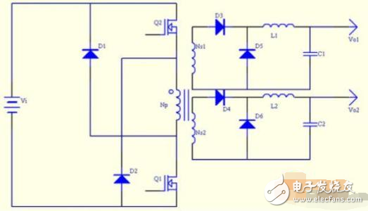 Related switching power supply topology and application