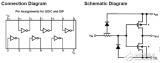 Amplifier circuit design based on CD4069