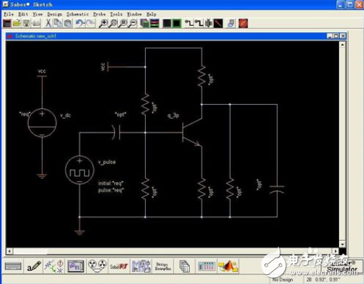 How to analyze the waveform of saber simulation software, how to draw the circuit diagram of saber simulation software