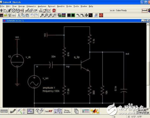 How to analyze the waveform of saber simulation software, how to draw the circuit diagram of saber simulation software