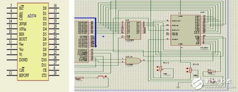 Design of Simple Electronic Scale Based on 51 Single Chip Microcomputer and AD574