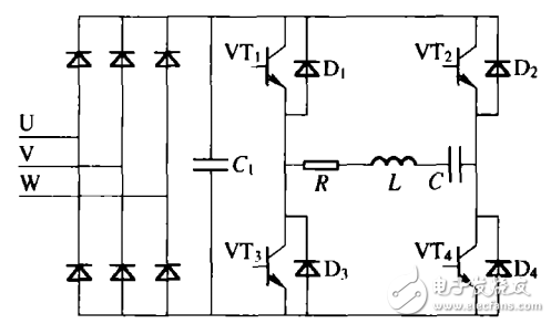 Induction heating power supply using frequency control of SG3525