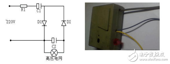 Electronic mousetrap circuit principle design set