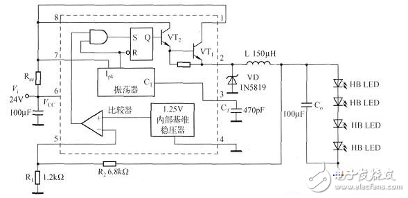 12vled constant current drive circuit diagram Daquan (six analog circuit design schematic diagram detailed)
