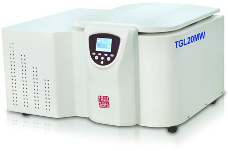 TGL20MW desktop high capacity high speed refrigerated centrifuge