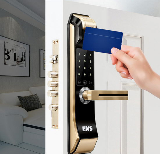 ENS smart door lock, no "lock" can not, only willing to look after you