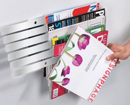 Unlimited creativity 12 uniquely designed magazine shelves