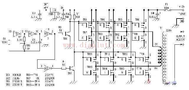 500w inverter circuit diagram 1