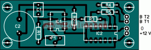 12V to 220V inverter circuit