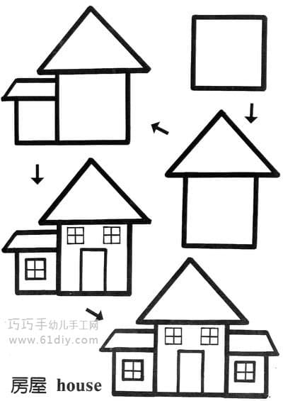 House Stick Figure (square change)