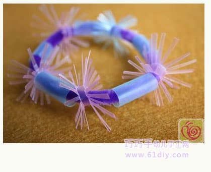 Straw handmade bracelet