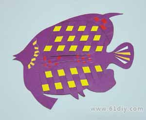 Woven graphic tutorial for marine fish