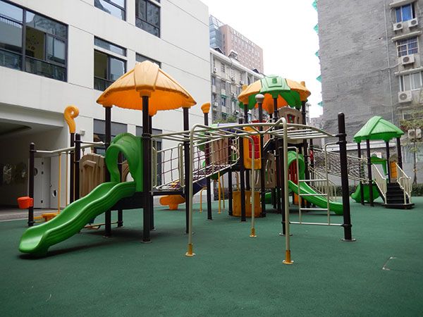 How is the company's healthy children's play equipment