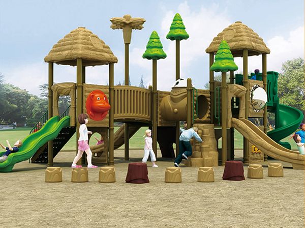 Which brand of children's play facilities is of good quality?