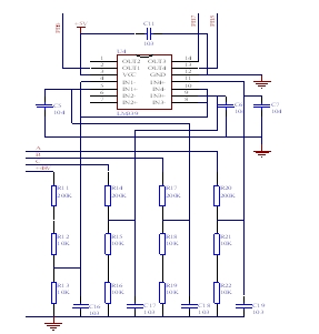 Figure 4: Back EMF Zero Crossing Detection Circuit.