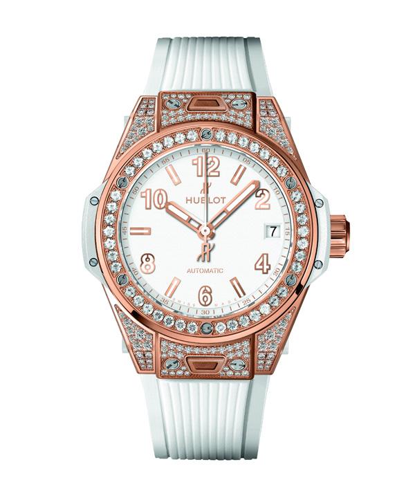 Hublot table presents Big Bang Bang Bang "one-button" watch