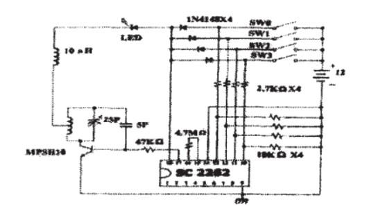 Figure 3 radio transmitter SC2262.