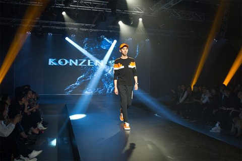 "Light tide social" defines the future KONZEN men's wear released 2018 autumn trend