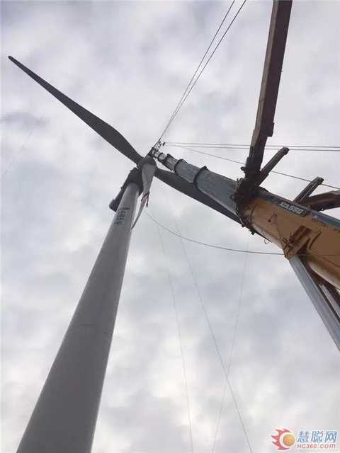 Let the wind turbine equipment be installed in place before the arrival of the windy season