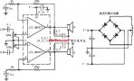 In-phase audio power amplifier circuit based on LM1877