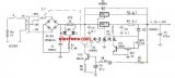 Adaptive adjustable regulated power supply circuit based on LM317