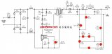 Circuit diagram for reducing the number of components using primary-side control