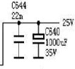 TDA1521 Sound Amplifier Application Circuit