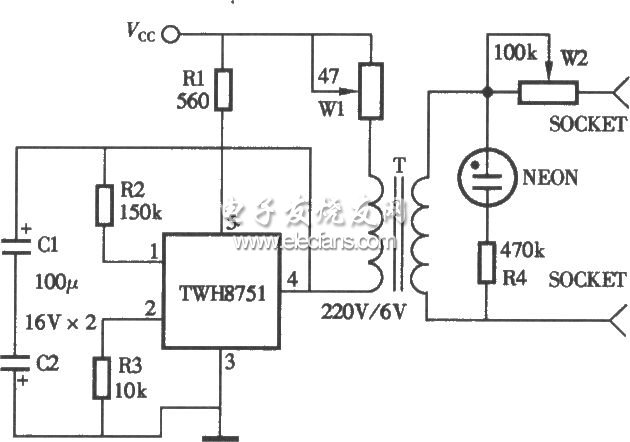 Self-made schematic diagram of home physiotherapy instrument