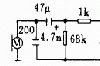 Circuit diagram of bus radio and amplifier