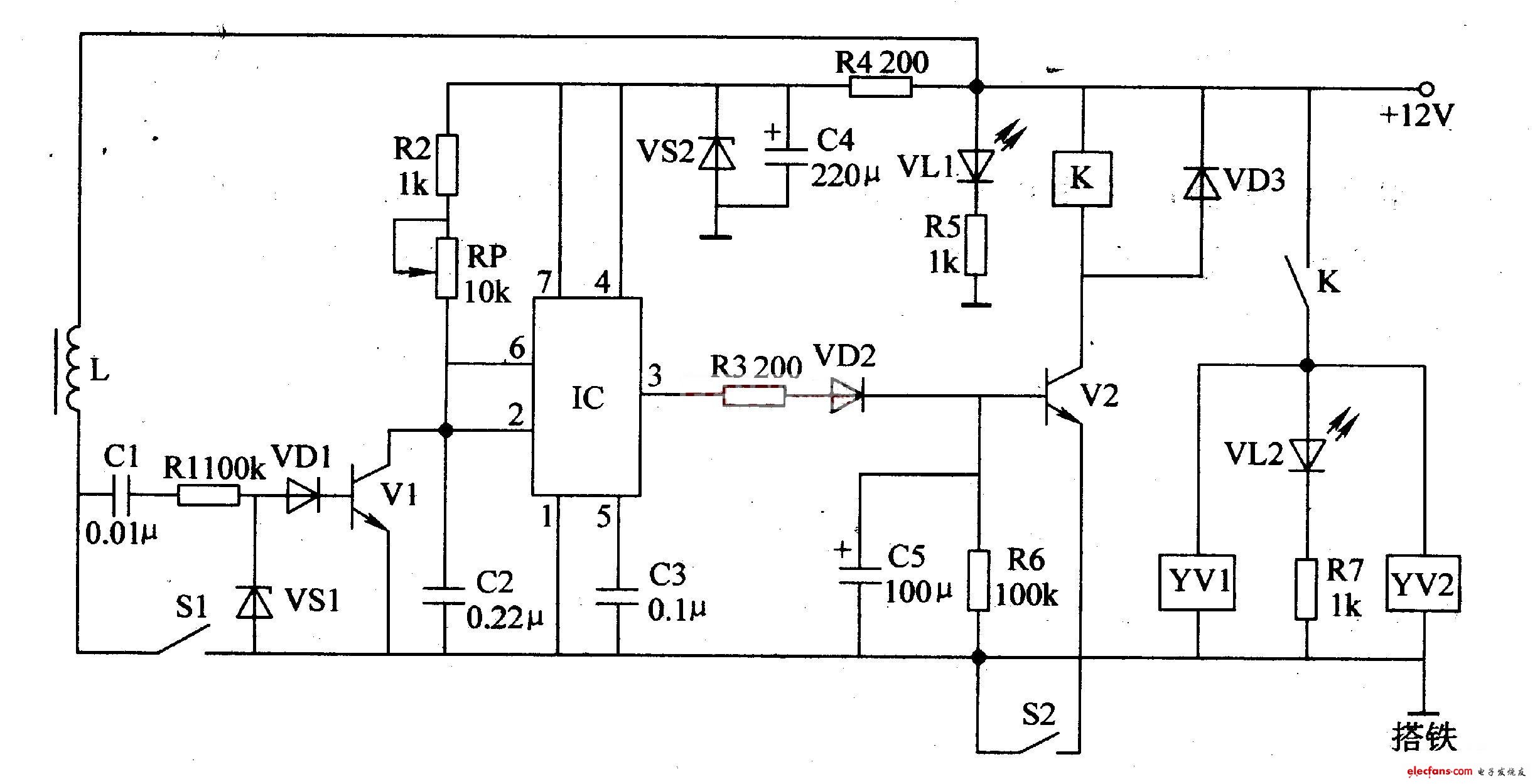 Automotive electronic fuel-saving circuit design