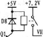 Thermal print head overheat protection circuit