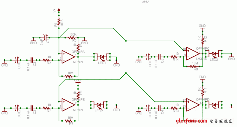 Cool mobile phone call induction table circuit