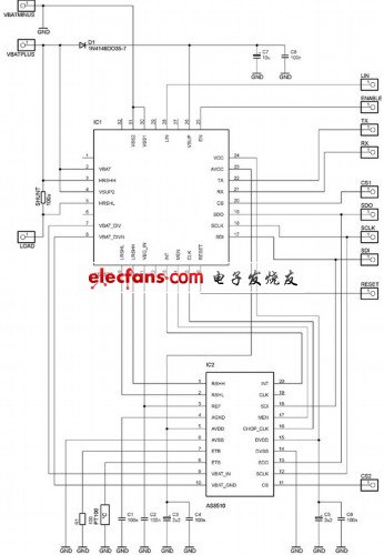 Wide current sensing topology for high-side detection of high-precision 12V automotive batteries