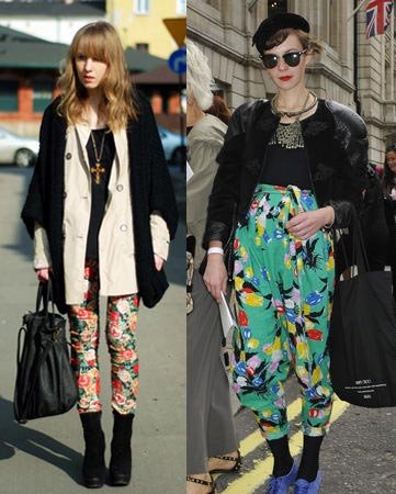 Big flower pants return to childhood playful era (Figure 3) 大花裤 回归童年ä¿ç𮿗¶ä»£(图3)