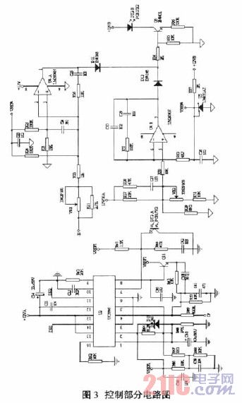 Control part circuit diagram