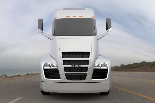 Do not stop running 1600km Nikolai pure electric future truck