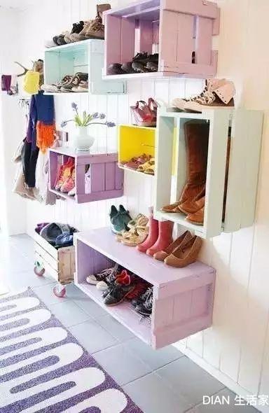 No place to put a headache on the shoes? With these storage coups, shoes can buy 99 pairs.