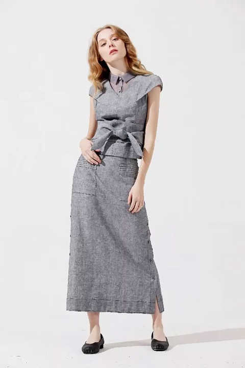 YUANSHANGER edge Shanger brand women's 2018 summer gray often fashion