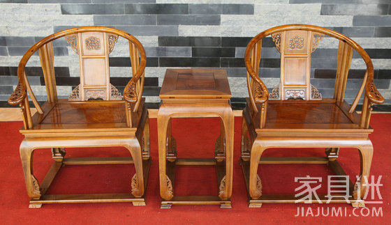 Qing style palace circle chair
