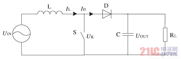 Boost converter circuit structure