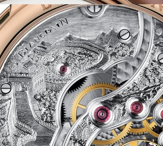 Blancpain gold carving skills: interpretation of the true meaning of the art