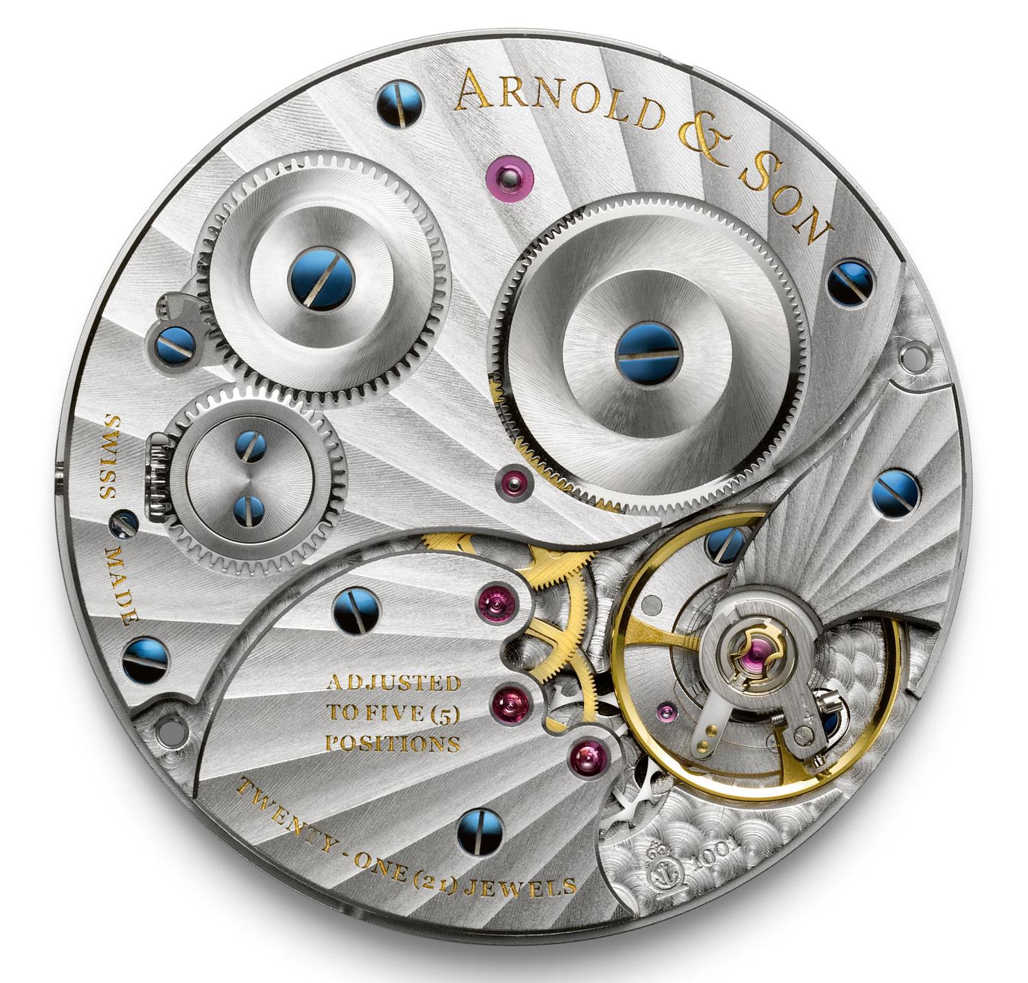 Arnold & Son painted enamel special limited edition horse watch