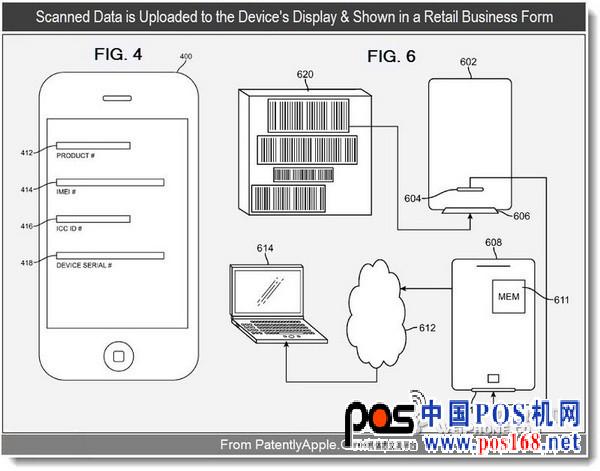 Apple's POS system can scan multiple codes simultaneously