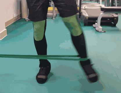 Sports rehabilitation science | how to do knee injury is easy to do, first to do knee protection training