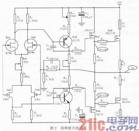 Using a FET to make a bile power amplifier