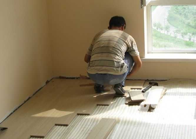 Flooring considerations Ground leveling is key