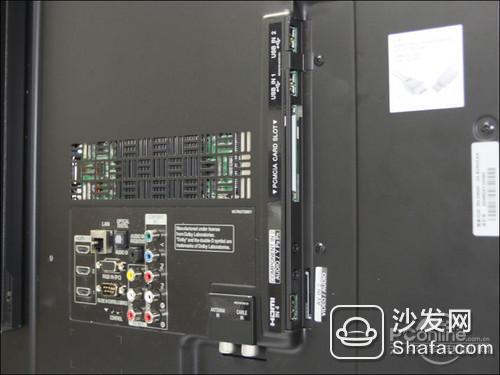 LG 55LX9500-CA Side Interface Area