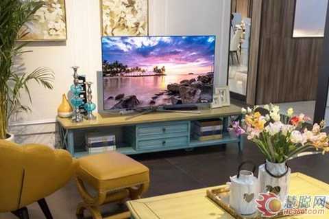 Samsung QLED light quality sub-point TV can be perfectly integrated into any home environment