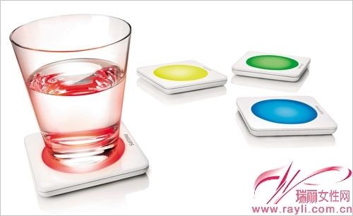 LED color coaster LUMIWARE Cooler series, PHILIPS